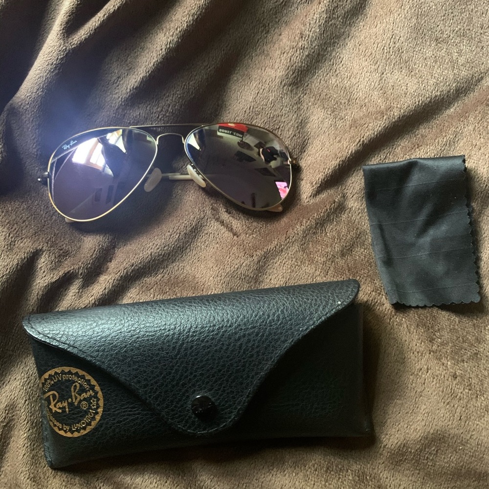 RayBan Aviator Flash Lenses LAVENDER